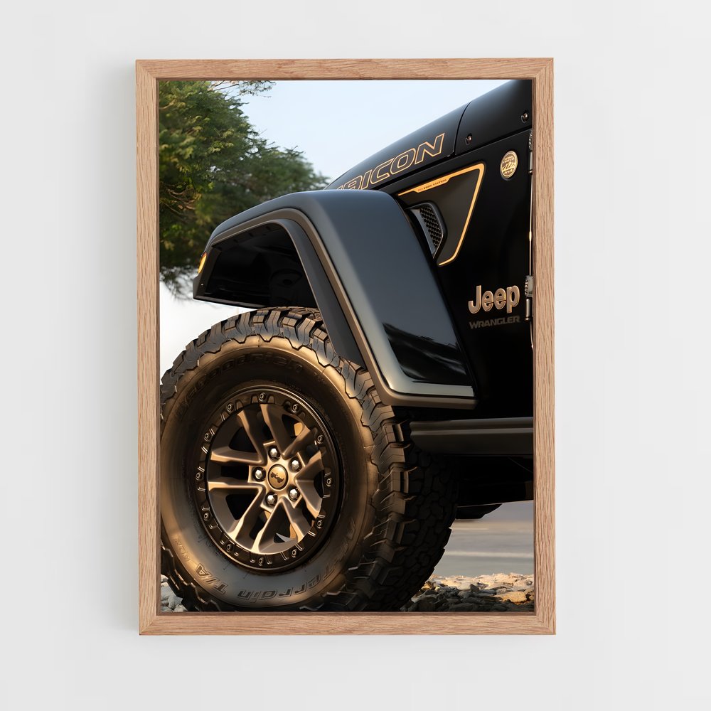 Poster Offroad Legend – affiche Jeep (vue 4)